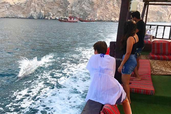 Full Day Dhow Cruise to Khor Sham with lunch & Snorkeling (Shore excursions) - Telegraph Island and the story behind the stop
