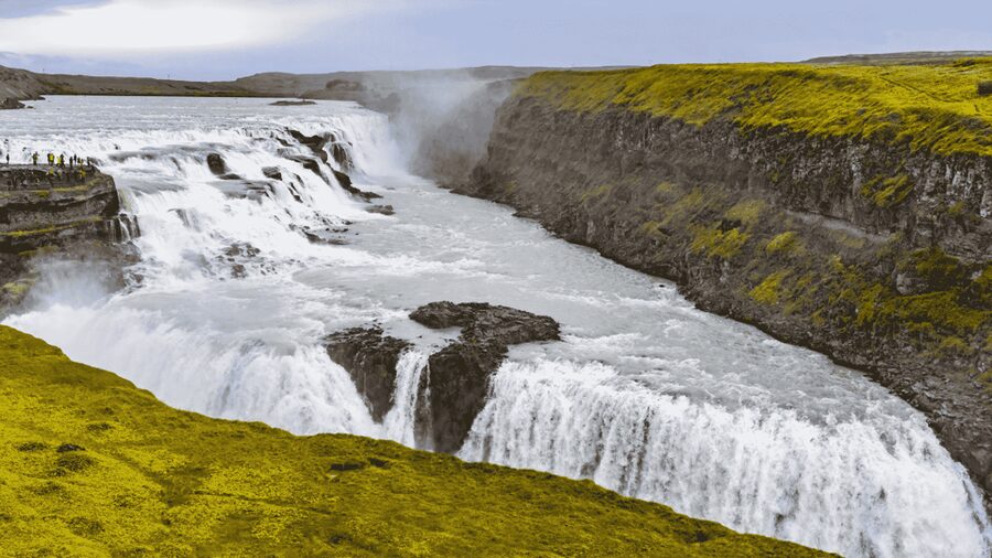 Golden Circle - Shore Excursion - Gullfoss Waterfall: the day’s big natural spectacle