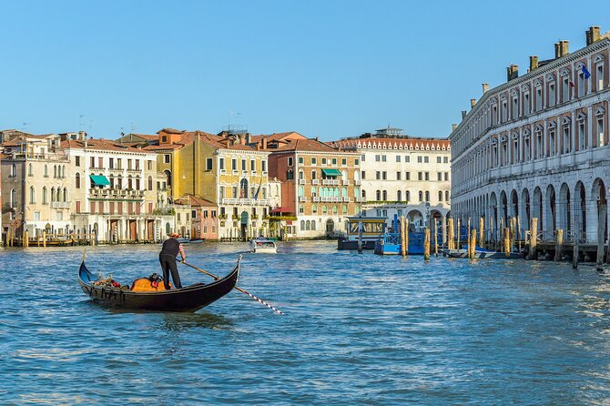 Grand Venice: Luxury Shore Excursion with Gondola from Ravenna - The private gondola ride