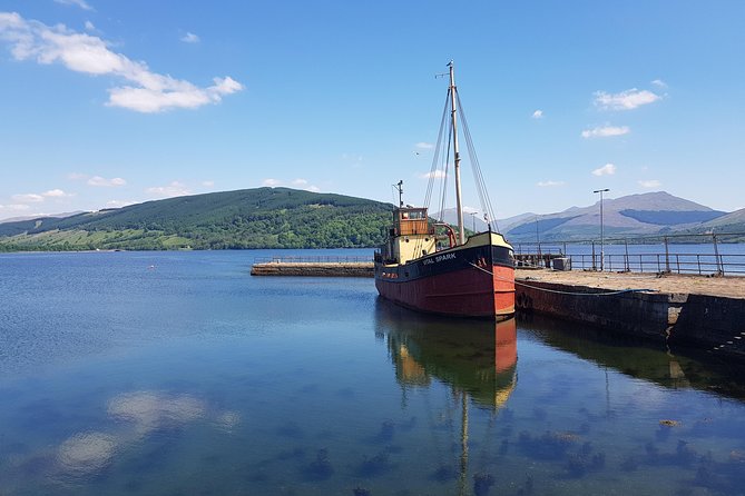 GREENOCK (GLASGOW) SHORE EXCURSION: Scotland Adventure Sightseeing Day Trip Tour - Luss, the charming final stop