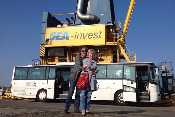 Guided Antwerp Port Tour, in your Car or Minibus - Boudewijn and Van Cauwelaert locks: the port’s working rhythm