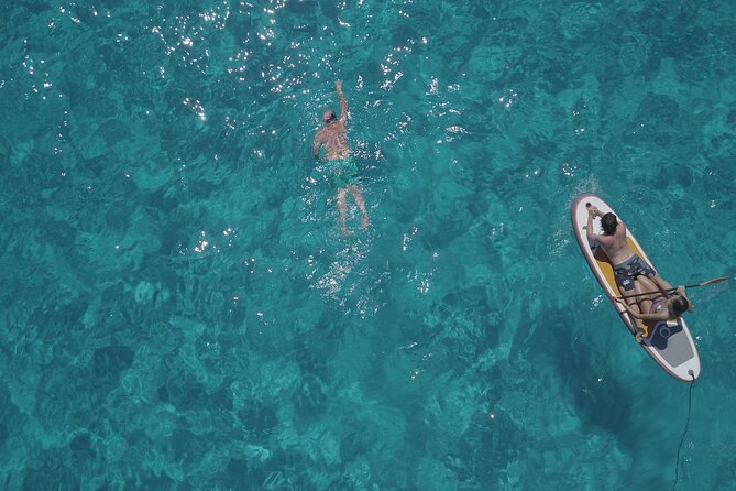 Half-day cruise. St.Antonio Shore Excursion: Paddle, Swim and Beach Tour - Snorkeling and paddle surf time