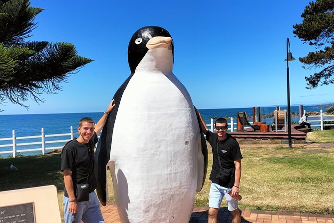 Half Day Shore Excursion from Burnie - Penguin and its larger-than-life symbol