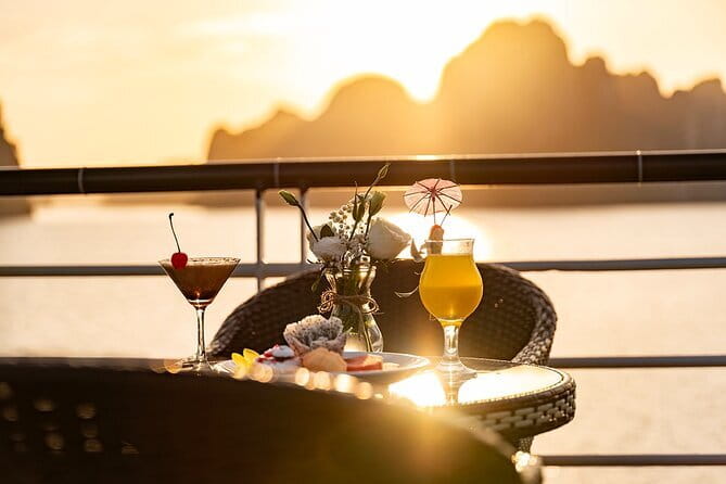 Halong Bay Shore Excursion 6 Hour Private Cruise from Cruise Port - Ti Top Island for swimming or the hilltop view