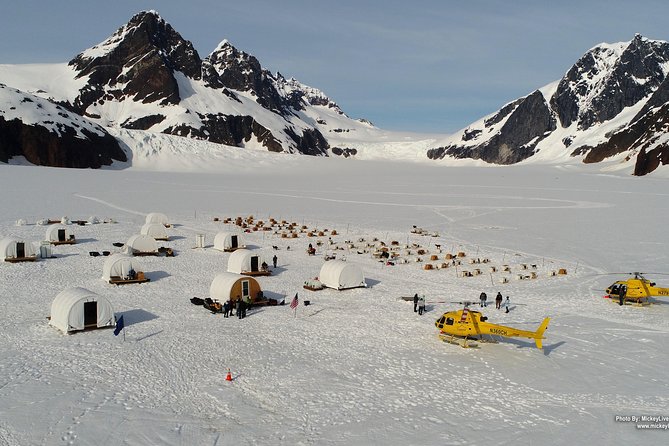Helicopter to a Dogsledding Experience with a Glacier Landing - Why the helicopter flight is the real beginning