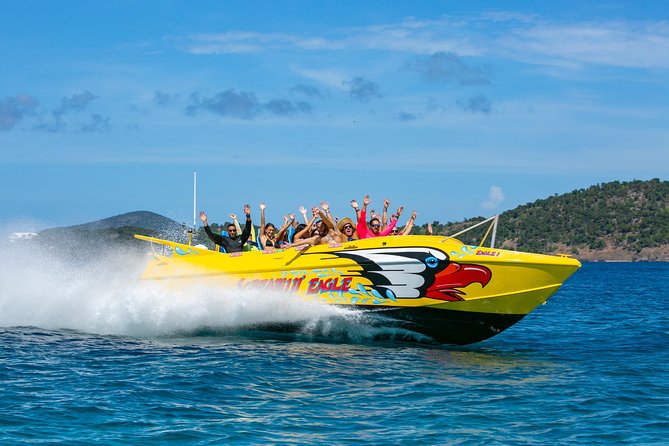 High Speed Harbor Tour from Charlotte Amalie Cruise Port - The ride sequence, from R Bar to the open harbor