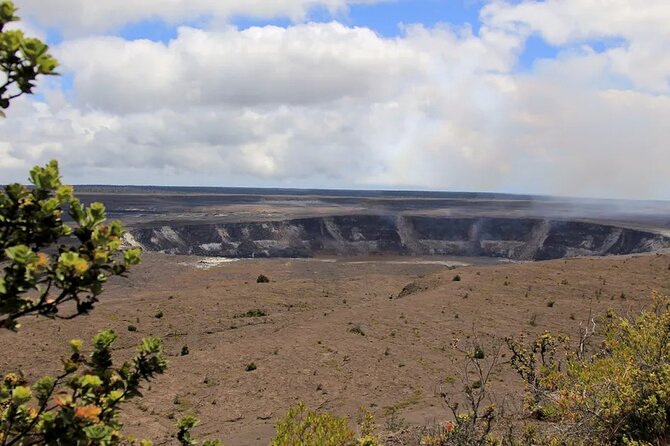 Hilo Cruise Ship Excursion: Volcanoes National Park Rainbow Falls - From Hilo Pier to the volcanic summit area