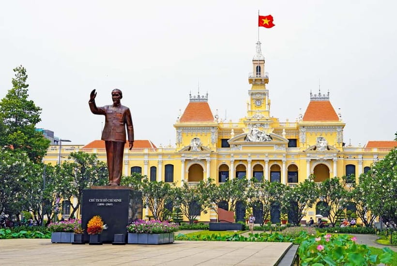 Ho Chi Minh: City Tour Full Day Shore Excursion - French colonial buildings in the city center