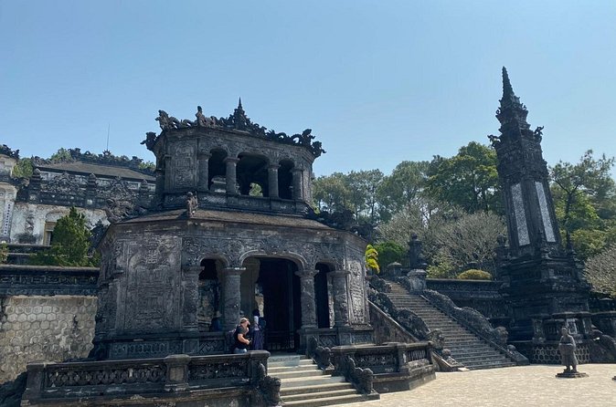 Hue Private Shore Excursions From Tien Sa Port Danang City Vietnam - Khai Dinh’s ornate East-West design