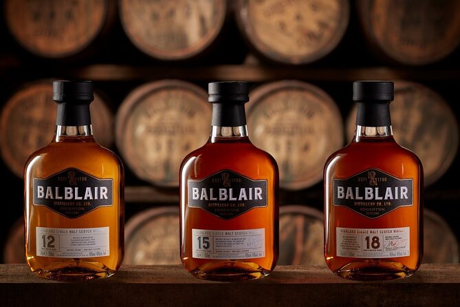 Invergordon Cruise Excursion - Castle ,Whisky and History Tour - Balblair Distillery and the northern whisky story