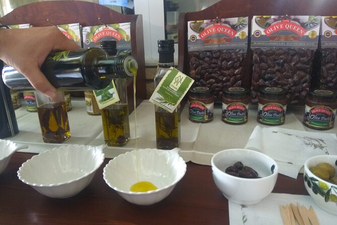 Katakolon Shore Ex: Skip-the-Lines Ancient Olympia & Olive market - Olive oil, olives, and local specialties at Padelina