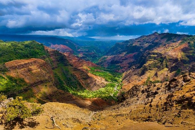 Kauai Cruise Ship Shore Excursion Journey to Waimea Canyon - The canyon viewpoint and what the weather can do