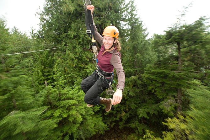 Ketchikan Shore Excursion: Rainforest Canopy Ropes and Zipline Adventure Park - Seven Ziplines Above the Trees