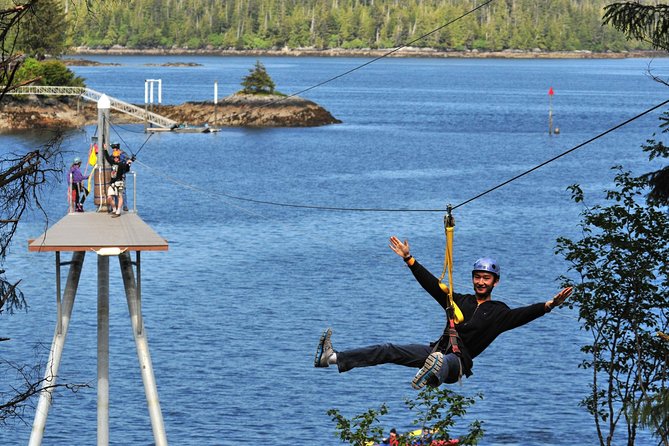 Ketchikan Shore Excursion: Rainforest Canopy Ropes and Zipline Adventure Park - From Ketchikan Port to the Forest