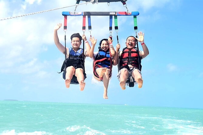 Key West Parasailing: Ideal For Cruise Ship & Downtown Guests - The Florida Keys route and the optional toe dip