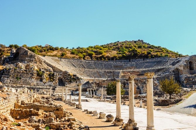 Kusadasi Shore Excursion: Ephesus Sightseeing Tour with Lunch - St. John’s Basilica and the final ancient stops