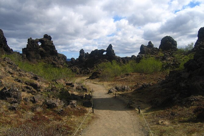 Lake Mývatn and Goðafoss Shared Shore Excursions - Dimmuborgir: lava towers, arches, and Icelandic folklore