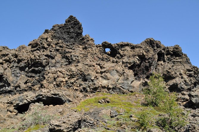 Lake Mývatn and Goðafoss Shore Excursion - Dimmuborgir, where lava forms look like castles