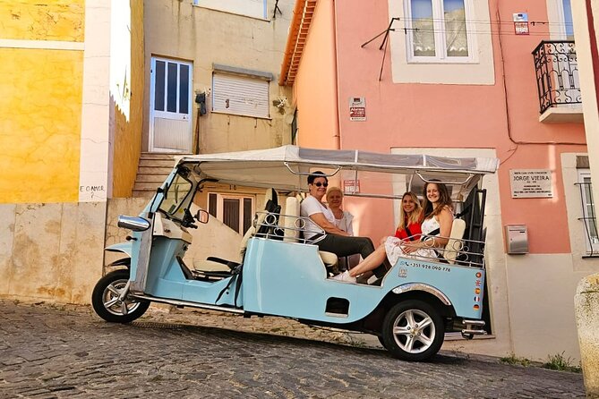 Lisbon Early Morning TukTuk Tour with hotel or cruise ship pickup - Graça, Nossa Senhora do Monte, and the highest view