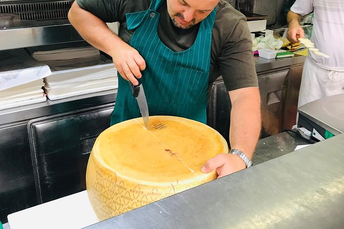 Livorno Food and Market Tour - Torta di ceci at a local torteria