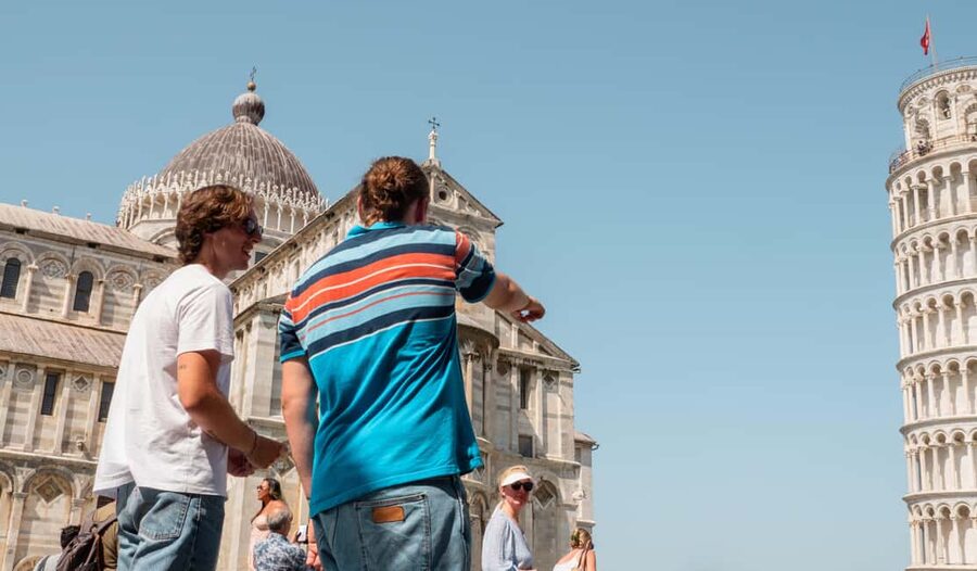 Livorno Shore Excursion: Florence & Pisa, Accademia & Tower - Pisa and the 75-minute Piazza dei Miracoli visit