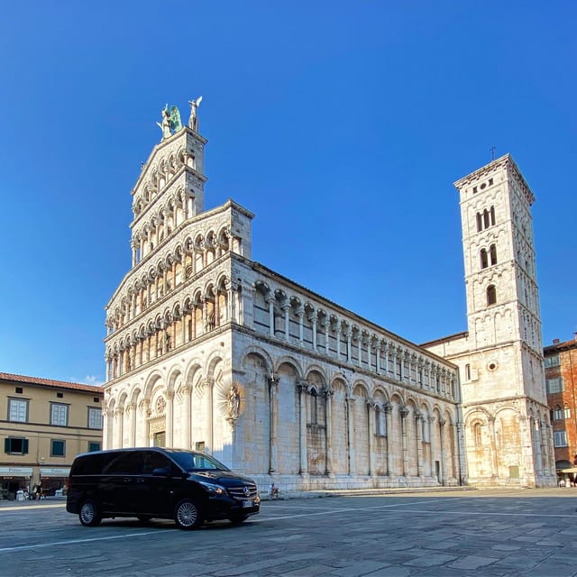 Lucca Tour & Pisa Tower + Wine Tasting by van from Livorno - Inside Lucca’s 16th-century walls