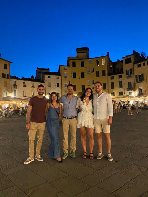 Lucca Tour & Pisa Tower + Wine Tasting by van from Livorno - A Tuscan winery lunch with a cellar visit