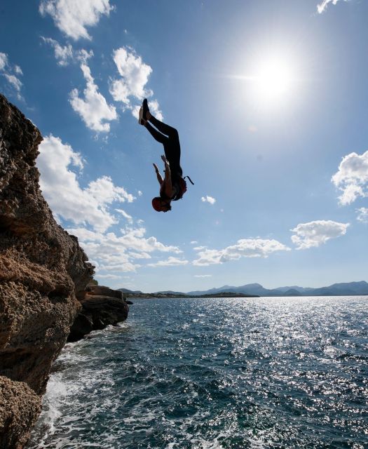 Mallorca: Cliff Jumping Adventure for Cruise Passengers - The zip line adds a different kind of thrill