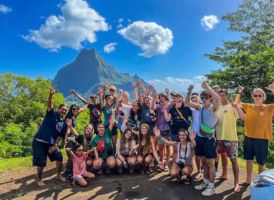 Moorea Cruise Ships 4x4, Belvedere Magic mount PRIVATE Tours - What the private 4x4 ride is really like