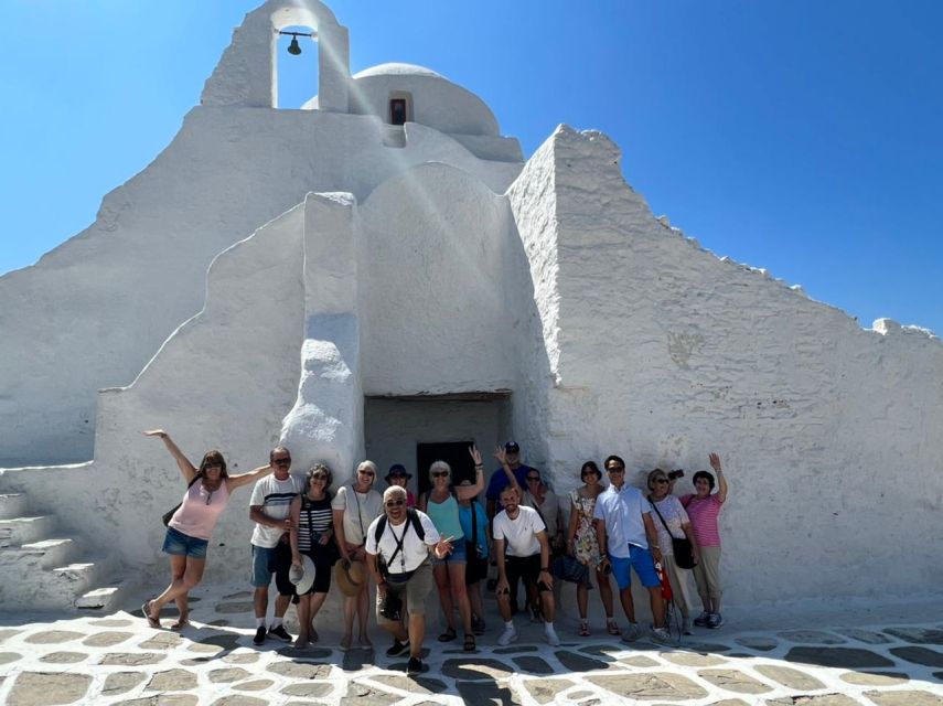 Mykonos: Shore Excursion with Cruise Ship Terminal Pickup - Kalafatis Beach in a short 15 minutes
