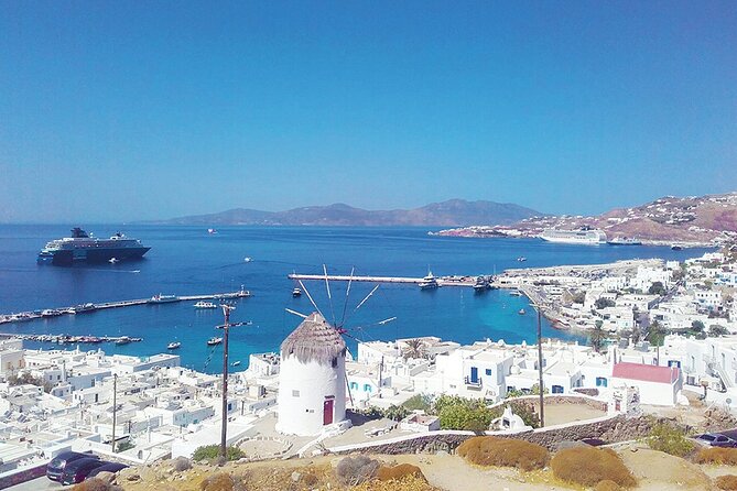 Mykonos Shore Excursion with Pickup from Cruise Ship Terminal - Little Venice and Panagia Paraportiani