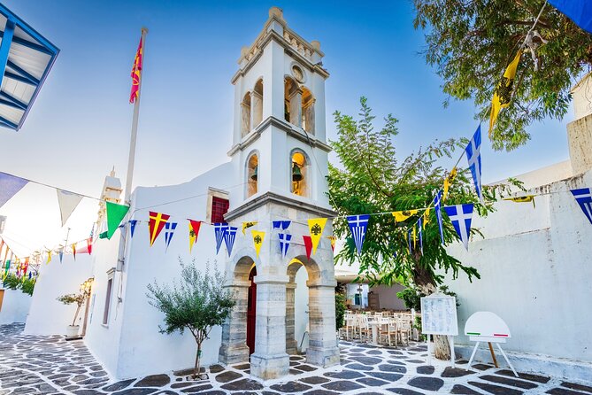Mykonos Small Group Tour for Cruise Passengers — Port Pickup - Panagia Tourliani and a small historical tradeoff