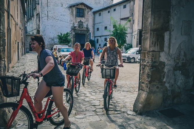Palma de Mallorca Bike Tour - Basilica of St Francesco and old-town lanes