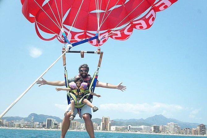 Parasailing desde el puerto de Denia - Families, children, and nervous participants