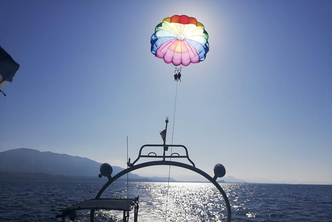 Parasailing desde el puerto de Denia - What the parasailing flight feels like