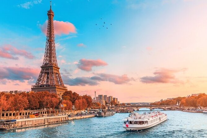 Paris Full Day Journey from Le Havre Cruise Port & Seine Cruise - Arc de Triomphe and the grand sweep of Paris