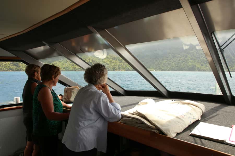 Picton Shore Excursion: Queen Charlotte Sounds Cruise - Bays, Native Forest, and Changing Views