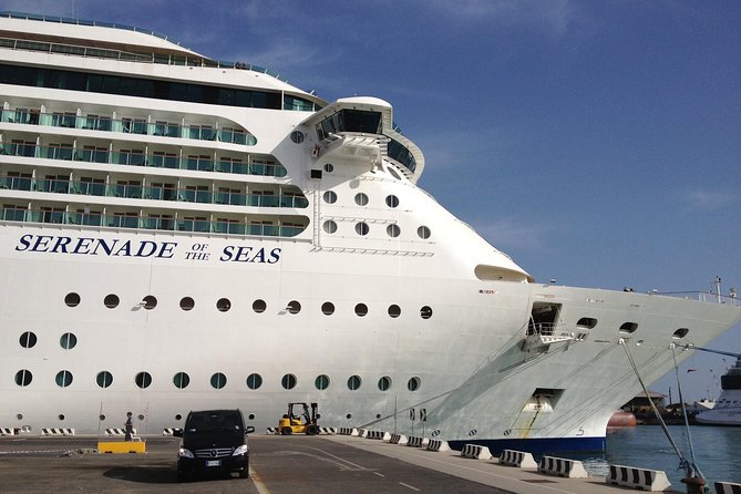 Port of Livorno to Florence and back to Livorno - The road to Florence and the Michelangelo Square stop