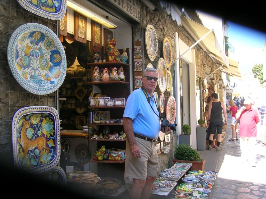 Positano, Sorrento, and Pompeii: 9-Hour Shore Excursion - One Long Day From Naples to the Amalfi Coast