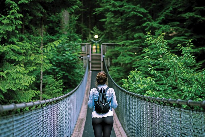Post-Cruise Shore Excursion: Capilano Suspension Bridge & Grouse Mountain - Crossing Capilano’s suspension bridge