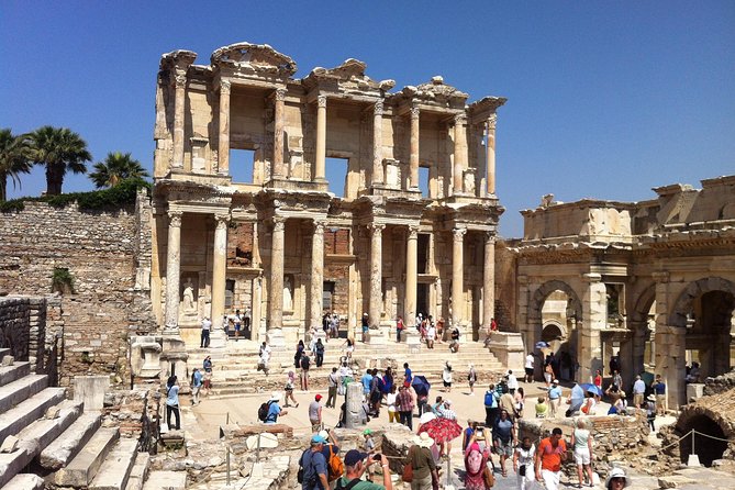 Private Ephesus Tour For Cruisers - Skip The line Tickets - Walking downhill through ancient Ephesus