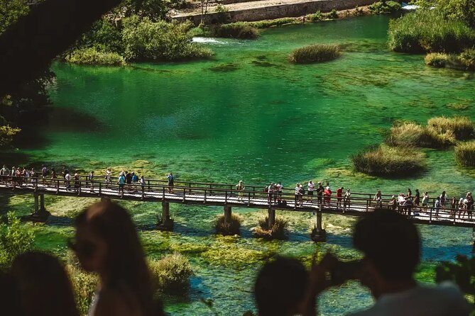 Private Krka Waterfalls with Wine and Prosciutto Shore Excursion - Timing, weather, and cancellation