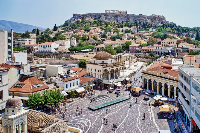Private Shore Excursion Driving Tour of Athens Best and Athenian Riviera - Mount Lycabettus for a wide city view