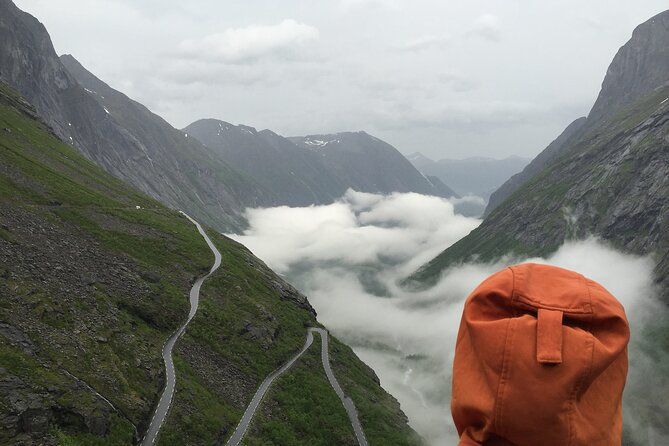 Private shore excursions Ålesund Trollstigen-Trollroad in small (1-4)groups - Gudbrandsjuvet: a short stop with rushing water