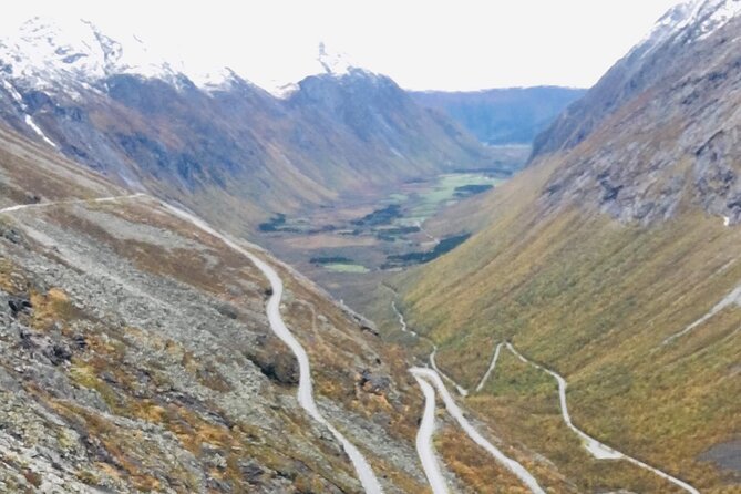 Private shore excursions Troll road in 5-7 groups - Gudbrandsjuvet shows Norway in a tighter, wilder frame