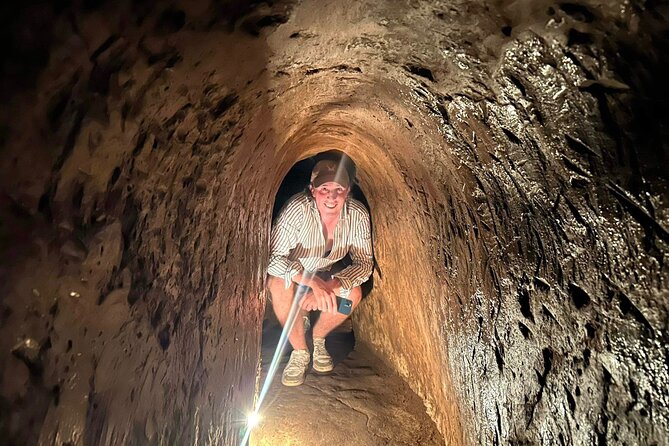 Private Tour of Cu Chi, Mekong Delta or HCMC from any Cruise Port - Entering the Cu Chi Tunnels and facing the war’s physical reality