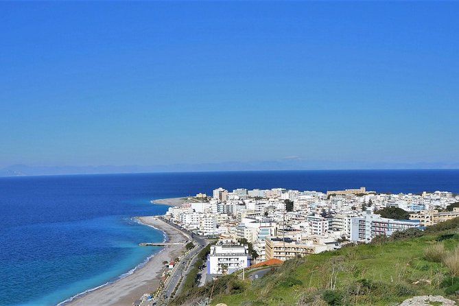 RHODES BEST FIRST IMPRESSION FOR CRUISE SHIP VISITORS - 4 people - Mandraki Harbour, the Church, and Elli Beach