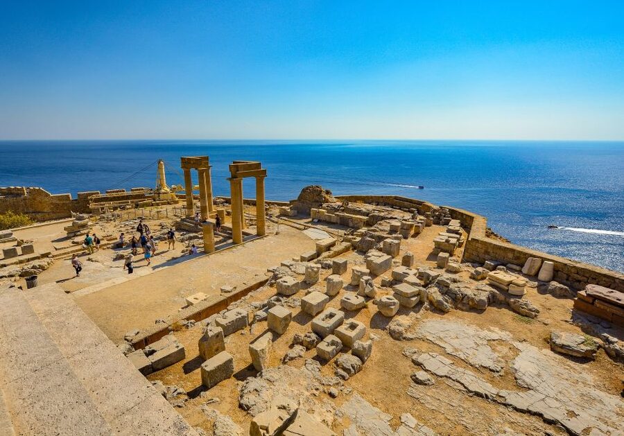 Rhodes: Shore Excursion, Valley of the Butterflies & Lindos - Walking through the Valley of the Butterflies