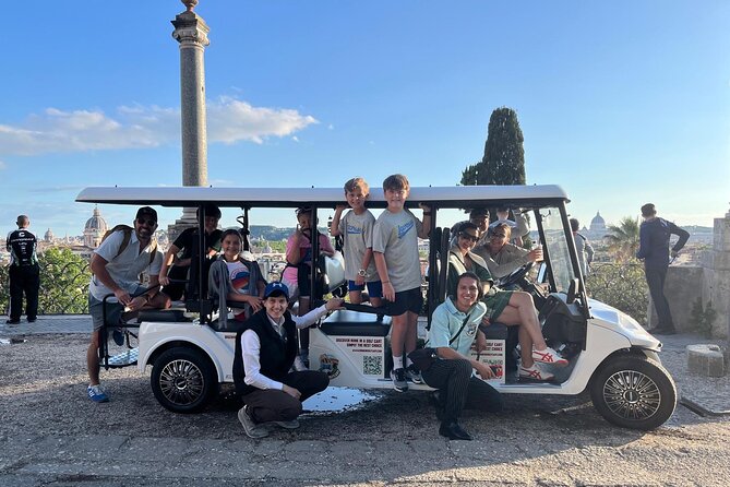 Rome: Exclusive 6 hour sightseeing tour in Golf cart for Cruisers - The Colosseum from Piazza del Colosseo