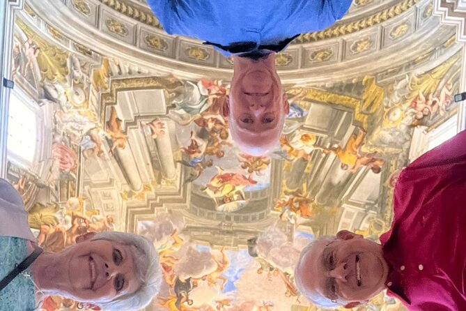 Rome: Exclusive 6 hour sightseeing tour in Golf cart for Cruisers - The Jesuit church and its visual surprise